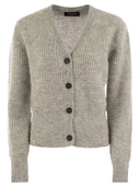 Fabiana Filippi Mohair Blend Cardigan con micro paillettes