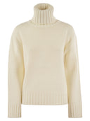Fabiana Filippi Wool, Silk y Cashmere Blend Turtleneck Sweater