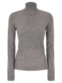 Fabiana Filippi High Necked Wool Sweater With Sequins