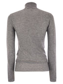 Fabiana Filippi High Necked Wool Sweater With Sequins