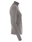 Fabiana Filippi High Necked Wool Sweater With Sequins