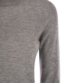 Fabiana Filippi High Necked Wool Sweater With Sequins