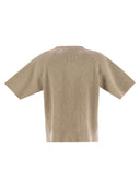 Fabiana Filippi Platinum And Lurex Short Sleeved Jersey