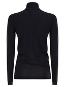 Fabiana Filippi Cashmere And Silk Roll Neck Jumper With An Essential Silhouette