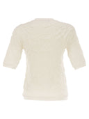 Fabiana Filippi slim-fit trui met reliëfafwerking
