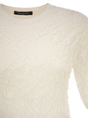 Fabiana Filippi slim-fit trui met reliëfafwerking