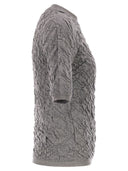 Fabiana Filippi Slim Fit Jumper With Embossed Finish