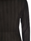 Fabiana Filippi Ribbed Turtleneck With Lurex