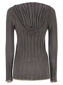 Fabiana Filippi Lurex Hooded Jumper