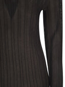 Fabiana Filippi Lurex Hooded Jumper