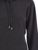 Fabiana Filippi English Ribbed Hooded Sweater