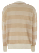 Fabiana Filippi Crew Neck Sweater In Wool And Cotton