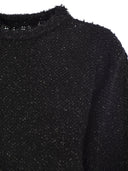 Fabiana Filippi Tweed Effect Crew Neck T Shirt