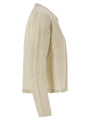 Fabiana Filippi Tweed Eff Eff Eff Eff Efft Cardigan