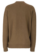 Fabiana Filippi Reversible Cotton And Linen Cardigan With Sequins And Tulle