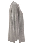 Fabiana Filippi Crew Neck Sweater With Lurex