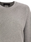 Fabiana Filippi Crew Neck Sweater With Lurex