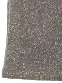 Fabiana Filippi Cotton Knit Toque con lentejuelas