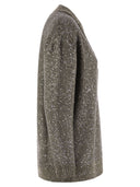 Fabiana Filippi Cotton Knit Cardigan With Sequins