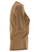 Fabiana Filippi Cotton Knit With Transparent Trim
