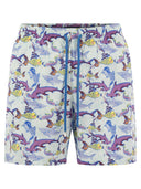 Vilebrequin Ultralight, Foldable Beach Shorts With Print