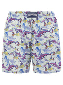 Vilebrequin Ultralight, Foldable Beach Shorts With Print