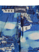 شورت سباحة Vilebrequin خفيف الوزن وقابل للتعبئة باريس