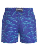 Vilebrequin Men’ Recycled Polyamide Swim Shorts With Whale Print