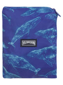 Vilebrequin Men’ Recycled Polyamide Swim Shorts With Whale Print