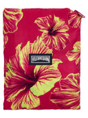 Vilebrequin Swim Shorts With Hibiscus Print And Matching Pouch