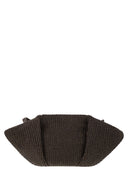 Brunello Cucinelli Marina Pouchbeutel in Techno Cotton Raffia