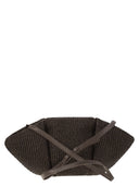 Brunello Cucinelli Marina Pouchbeutel in Techno Cotton Raffia