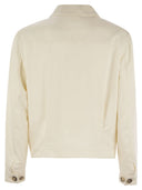 Brunello Cucinelli Silk bovenkleding met patchzakken