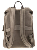Brunello Cucinelli Wildleder -Rucksack