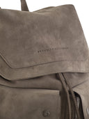 Brunello Cucinelli Wildleder -Rucksack