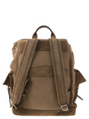 Brunello Cucinelli Suede City Backpack