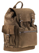 Brunello Cucinelli Suede City Backpack