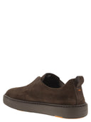 Santoni Suede Slip On Trainer