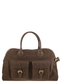 Brunello Cucinelli Borsa Weekender In Nabuk