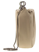 Brunello Cucinelli Morbina Brioche Hobo Borsa con catena preziosa