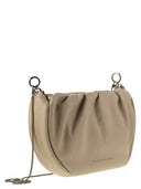 Brunello Cucinelli Morbina Brioche Hobo Borsa con catena preziosa