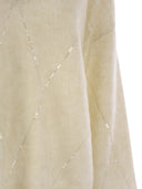 Brunello Cucinelli Mohair, Wool, Cashmere And Silk Sweater With Dazzling Argyle Embroidery