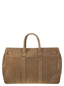 Brunello Cucinelli Country Bag In Inverted Calfskin