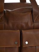 곡물과 송아지 가죽의 Brunello cucinelli 레저 백