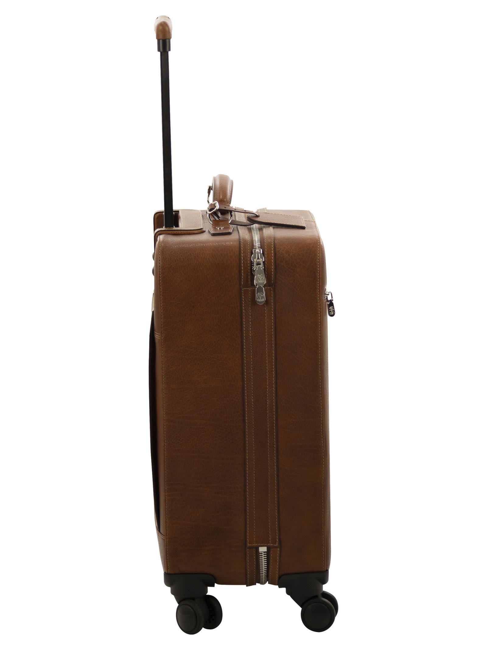 Brunello Cucinelli Calfskin Trolley med korn