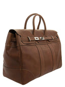 Brunello Cucinelli Grained Calfskin Country Weekender Bag