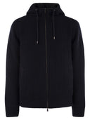 Chaqueta de bombardero de lana acolchada reversible