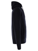 Chaqueta de bombardero de lana acolchada reversible