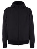 Chaqueta de bombardero de lana acolchada reversible