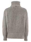 Herno Cardigan in alpaca e filo di lana